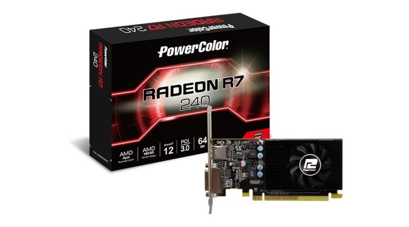 Amd Radeon R7 M400 PowerColor Radeon R7 240 2GB Graphics Card