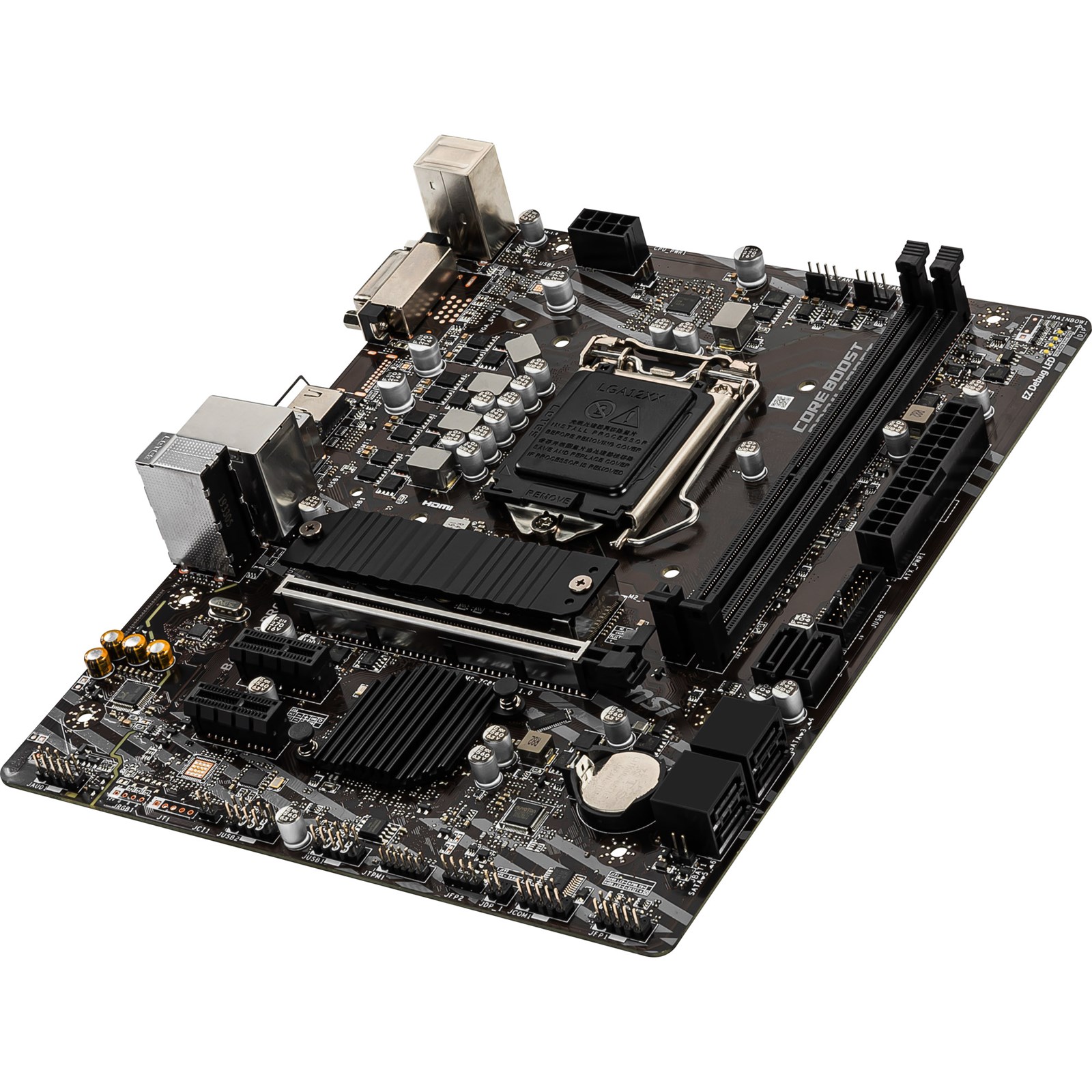 Carte Mère MSI B460M-A Pro - LGA 1200 - DDR4 - µATX - Occasion