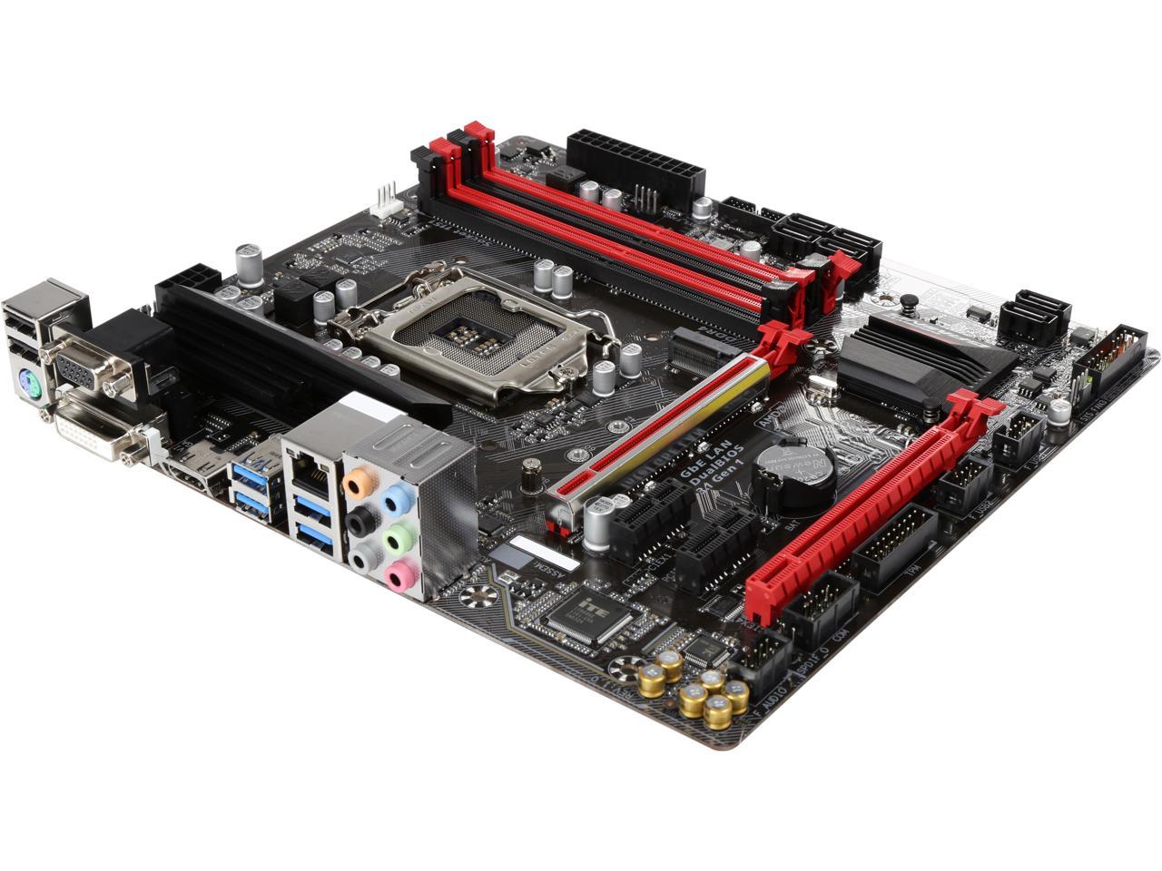 GIGABYTE GA-B250M-D3H LGA 1151 Intel B250 HDMI SATA 6Gb/s Micro ATX Motherboard