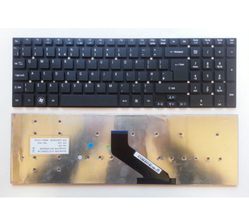 thumbnail interactive-video image 1 of Packard Bell Easynote TS11-HR TS13 TS44 Laptop Keyboard UK Layout Black 1 of 2