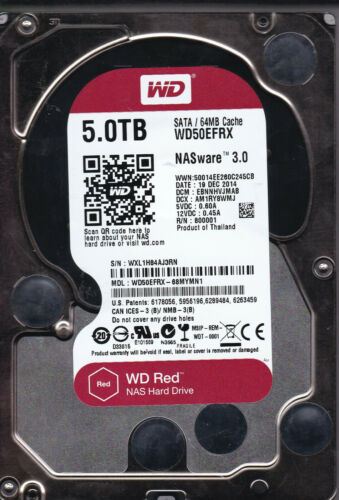 Buy the WD Red WD50EFRX NAS Network Hard Drive - Drive Solutions