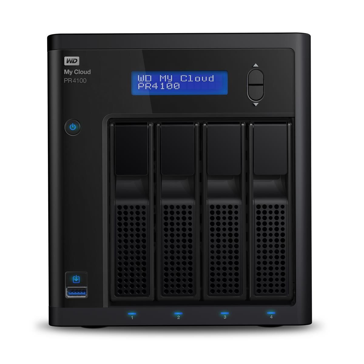 WD My Cloud Pro PR4100 (40TB) Network Attached Storage Device