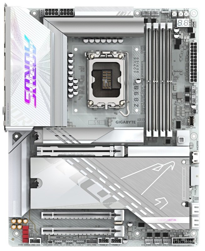 Ice Socket Gigabyte Intel Z890 AORUS PRO ICE Socket 1851 ATX Motherboard